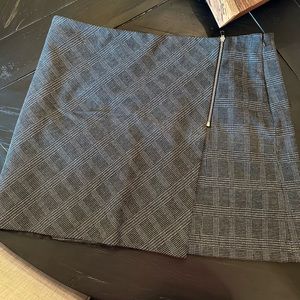 Set of 3 Loft Skirts, plus, faux leather, tweed, suede